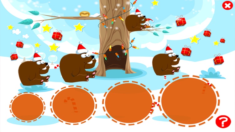 A Christmas Tale: a game to learn and play for children with animals of the snowy wood screenshot-4