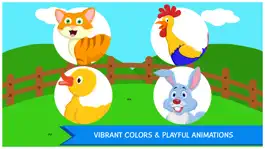 Game screenshot Peekaboo Farm Animals Lite - fun learning kids game mod apk