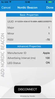 NRF Beacons iphone bilder 3