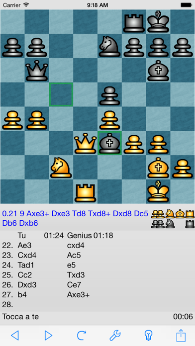 Chess Genius schermata del gioco