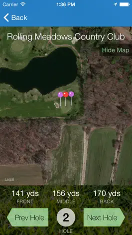 Game screenshot GPS Golf Watch by 60beat mod apk