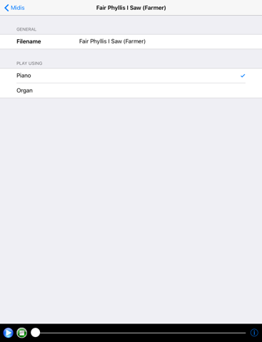 Learn My Part iPad screenshot 5 - Music app