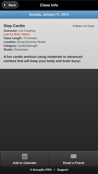 Screenshot #2 pour Athletic Club Bend
