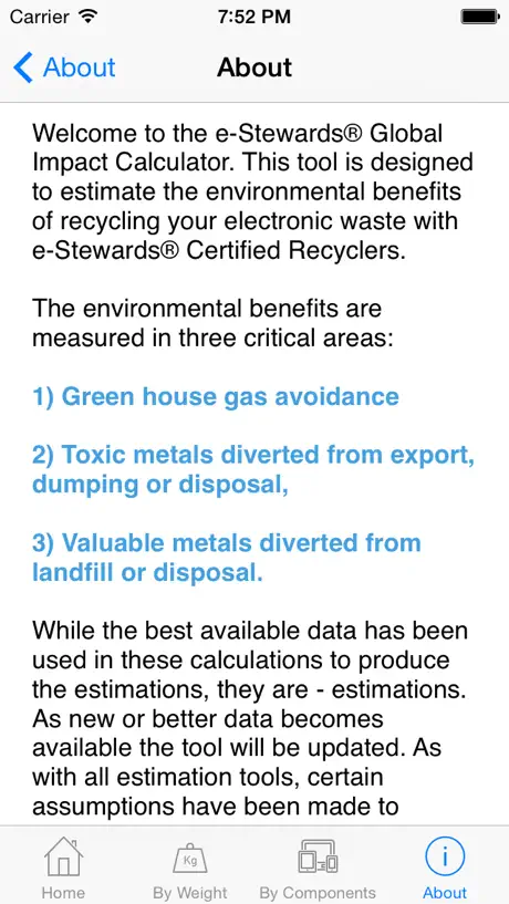 eWaste Calculator