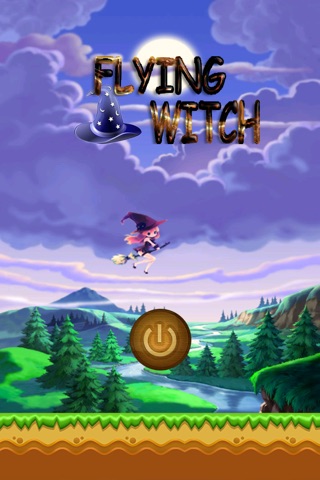 Flying happy witch - for kids screenshot 3