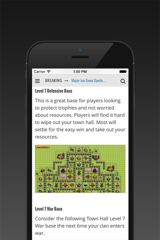 Wiki & News for Clash of Clans screenshot 2