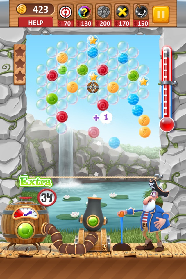 Bubble Shooter Archibald the Pirate screenshot 4