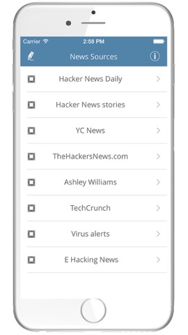 Hacker news app - All the Hacking news , firewalls technology , Tech news reader and anti virus alertsのおすすめ画像2