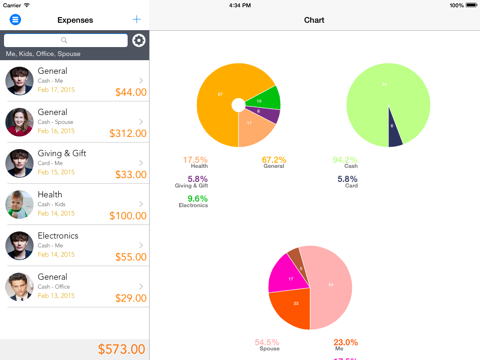 Screenshot #4 pour Expense Manager - Pocket Edition