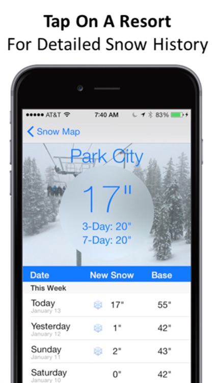 Utah Snow Map & Webcams