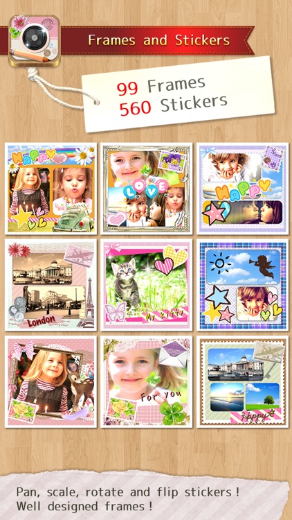 InstaDeco - Sticker, PicFrame, Collage and Text for Instagram, Purikura