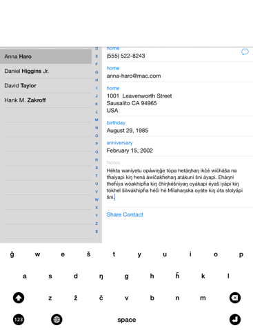 Screenshot #4 pour Lakota Keyboard - Mobile