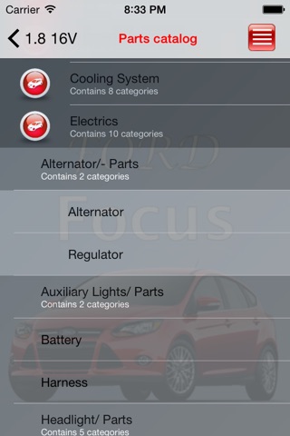 Запчасти Ford Focus screenshot 2