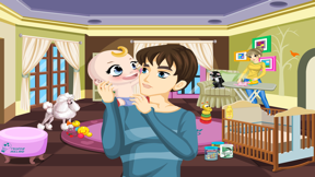 Baby in the house – baby home decoration game for little girls and boys to celebrate new born baby screenshot