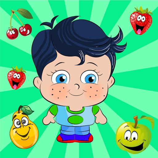 Learn French with Little Genius - Matching Game - Fruits icon