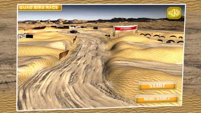 Screenshot #2 pour Quad Bike Race - Desert Offroad