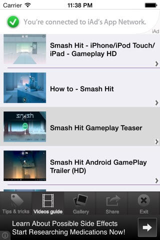 Guide of Smash Hit screenshot 2