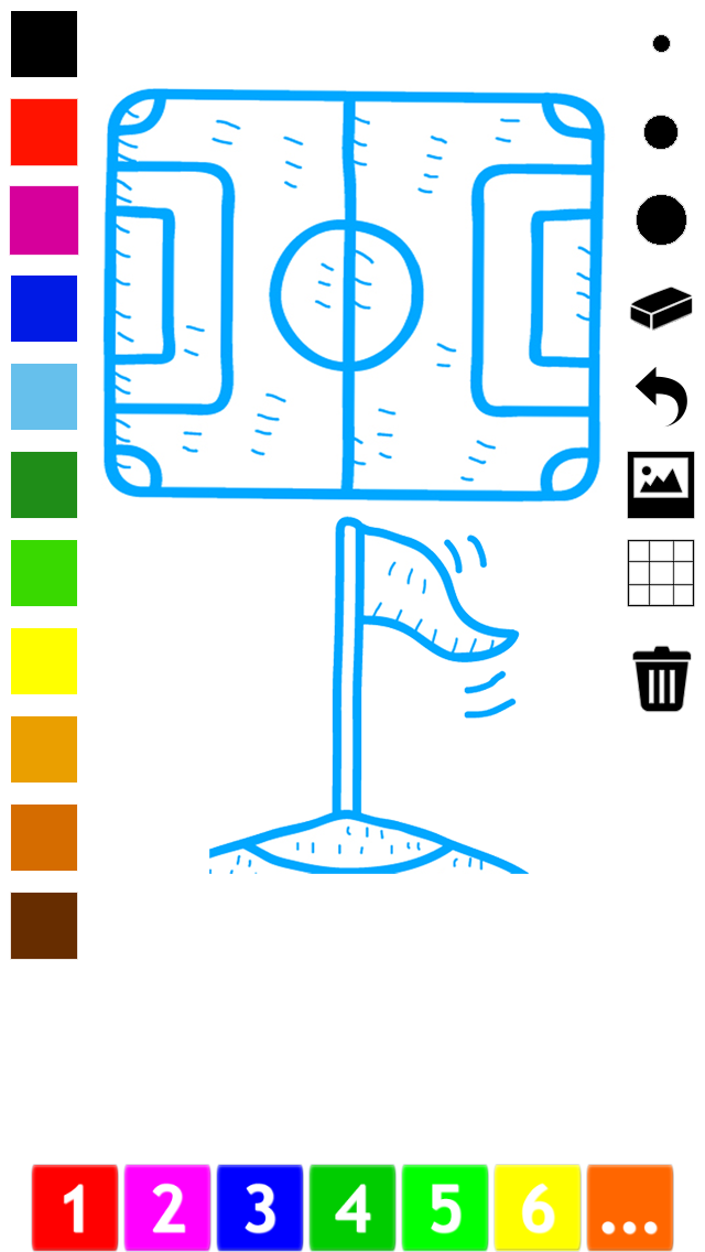 How to cancel & delete Coloring Book of Soccer for Children: Learn to color the world of football from iphone & ipad 2
