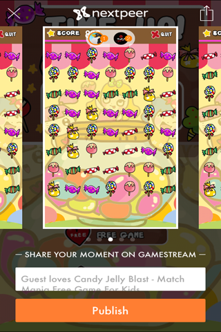 Candy Jelly Blast - Match Mania Free Puzzle Game For Kids and Girls screenshot 4