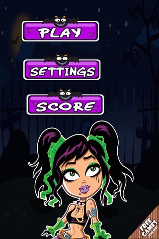 Little Monster Jewel Pop - Cute Vampire Hitting Challenge LX screenshot 2