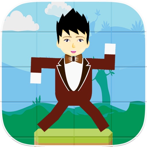 Boxman dude Geometry jump iOS App