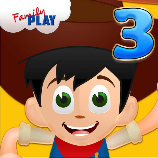 Cowboy Kid Third Grade Learning Games School Edition iOS App