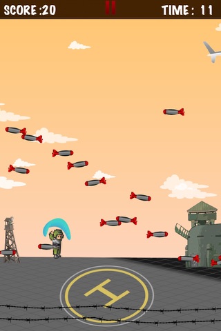 USA Pixel Army Empire Drop - Crazy Soldier Diving Mania screenshot 3