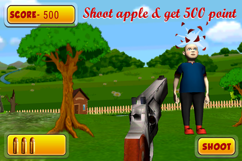 AppleShoots–Shoot the Apple placed on person head screenshot 3