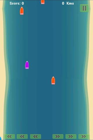 A Pixel Boat Race FREE - 8bit Water Craft Crash Game screenshot 3