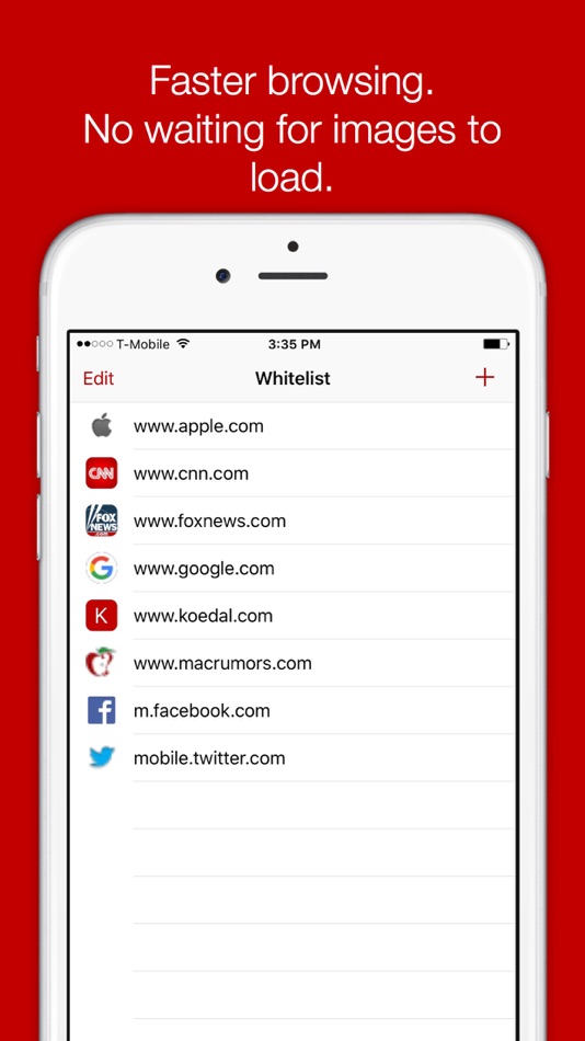 #2. Image Blocker - Browse the Web Faster, Leaner, and Safer (iOS) 由: Koedal, Inc.