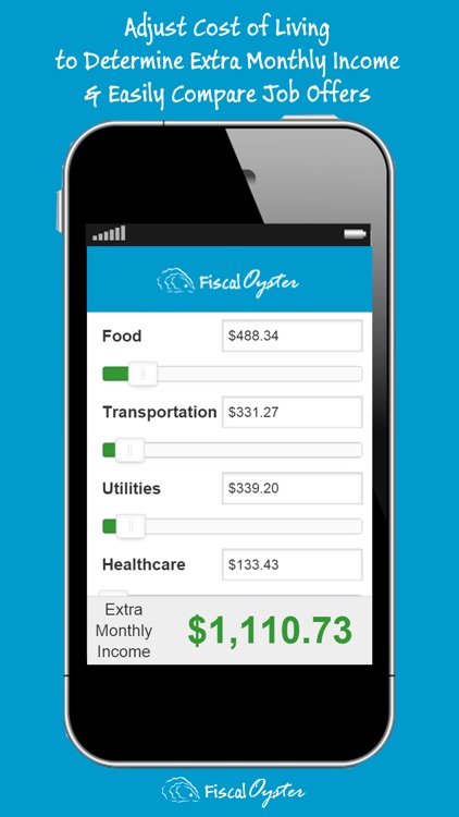 FiscalOyster Salary - Job Offer & Cost of Living Calculator screenshot-3