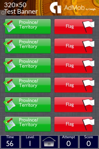 Canada Provinces Geography Recall Free screenshot 2