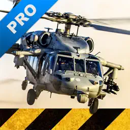 Helicopter Sim Pro - Hellfire Squadron app icon