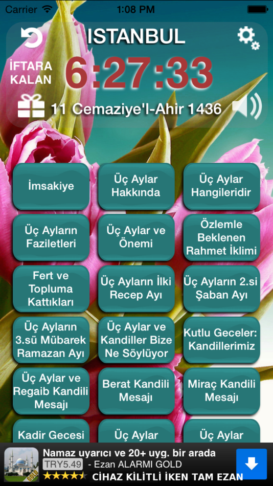 #1. Üç Aylar (iOS) 由: Ufuk MARMARA