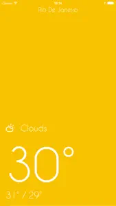 iWeather - Minimal, simple, clean weather app screenshot #3 for iPhone