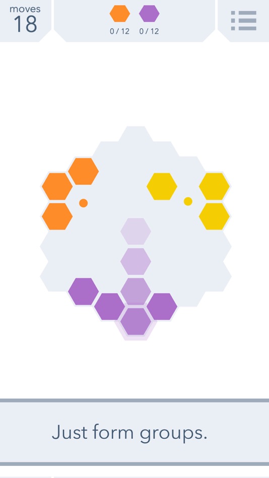 #1. Hexit - A minimal puzzle game (iOS) 由: ChimpWorks
