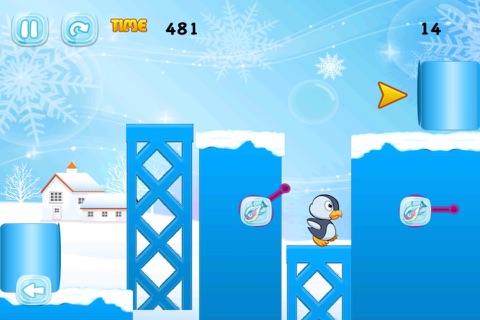 Cute Penguin Journey Saga - Fish Catching Mission FREE screenshot 2