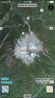 MapTool - GPS, Compass, Altitude, Speedometer, UTM, MGRS And Magnetic Declination iphone resimleri 1