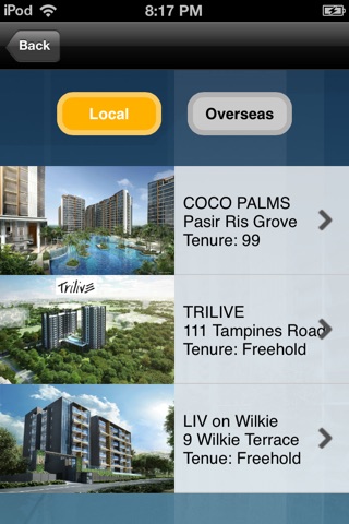 Landed Singapore screenshot 2