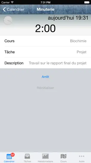 Capture d'écran de Étudiant - Gestion Du Temps sur iPhone 2
