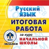 Итоговая работа - русский язык. Задания по Русскому языку, упражнения по русскому языку, 1,2,3,4 класс начальные классы, правописание.