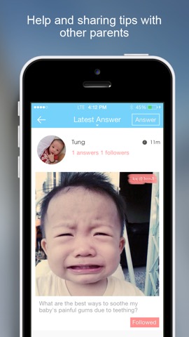 InstaB For Baby - Beautiful way to share baby’s milestones, growth and adviceのおすすめ画像3