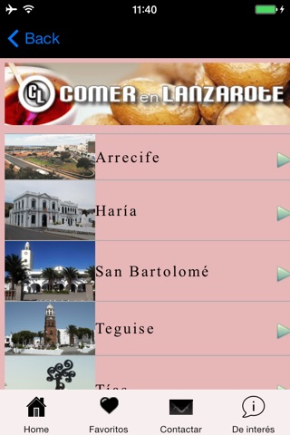 Restaurantes en Lanzarote screenshot 2