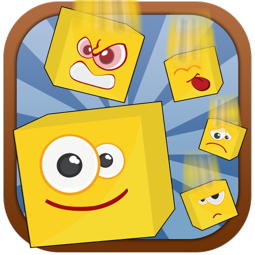 Goofy Emoji Face Puzzle Stack Pro iOS App