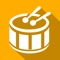 Simple, easy and straightforward: Baby Drum by AppsGaGa is an amazing drum kit for little boys and girls