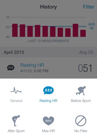 Runtastic Heart Rate PRO screenshot 4