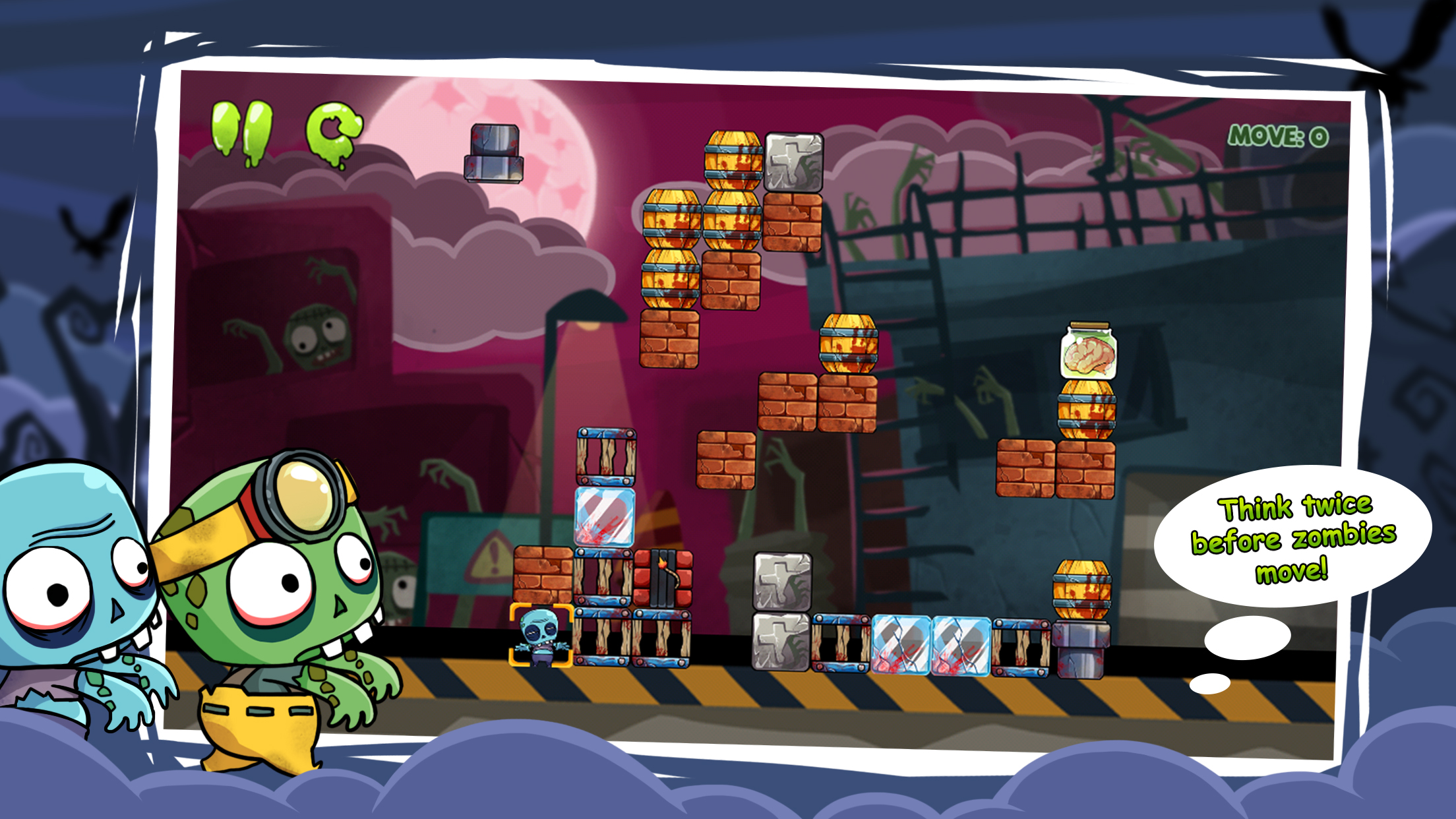 Chibi Zombies : Where's my brain?