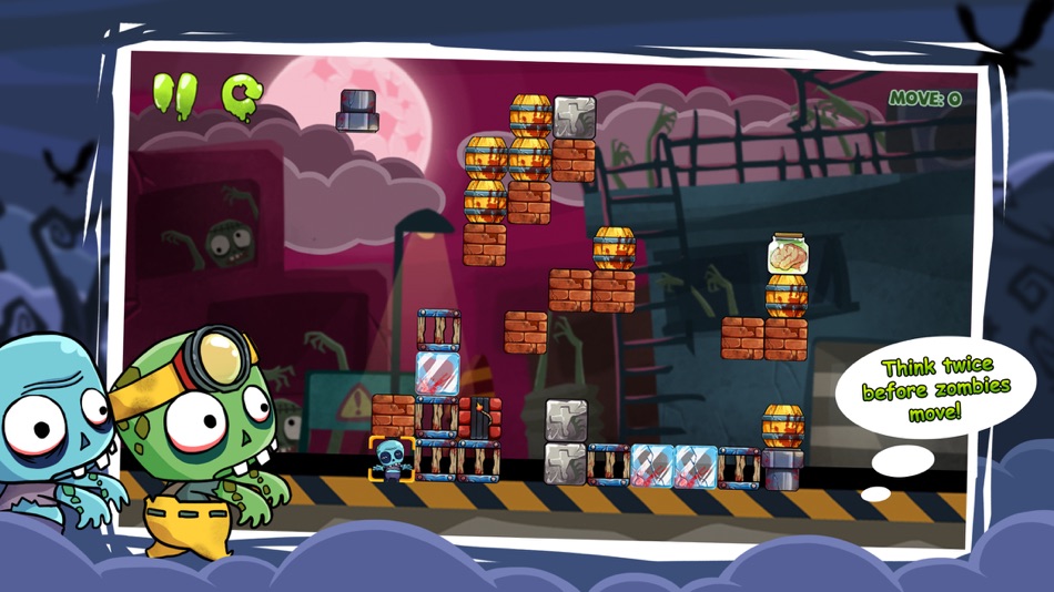 #5. Chibi Zombies : Where's my brain? (iOS) 由: BIG WOOD GAMES LIMITED