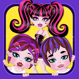 NewBorn Twins Monster Sister free girls games