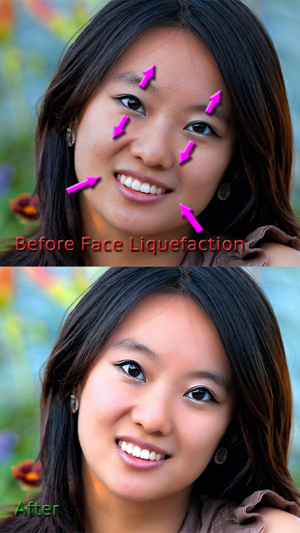 ‎Portraiture - face makeup kit to retouch photos and beautify your portraits! Screenshot